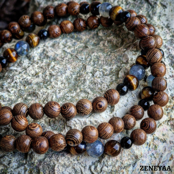 Collier Tree Oeil de tigre