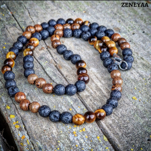 Collier Zande Oeil de tigre