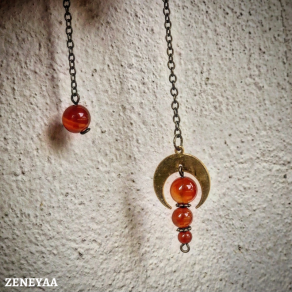 Pendule Osiris Cornaline