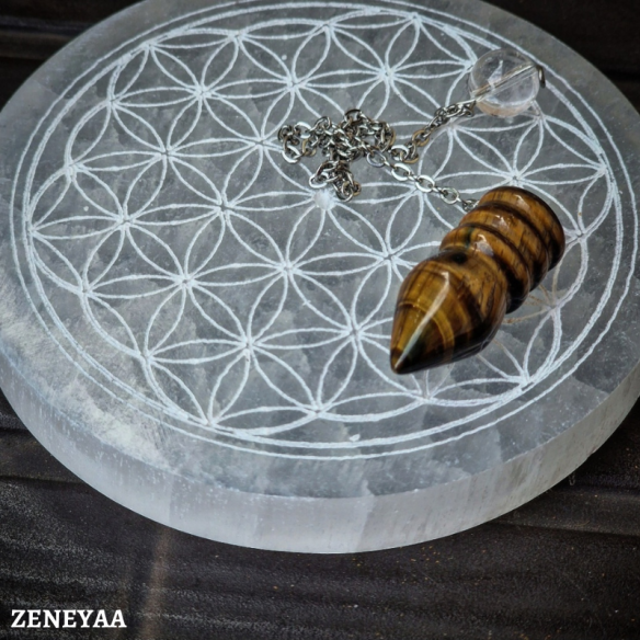 Pendule Astéria Oeil de tigre