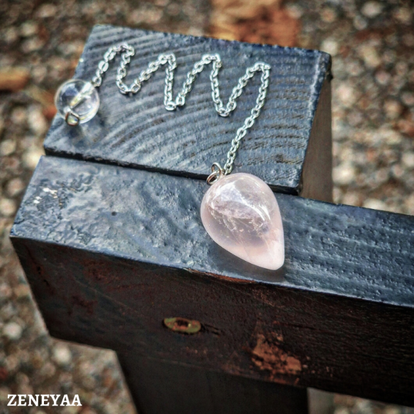 Pendule Artémis Quartz rose