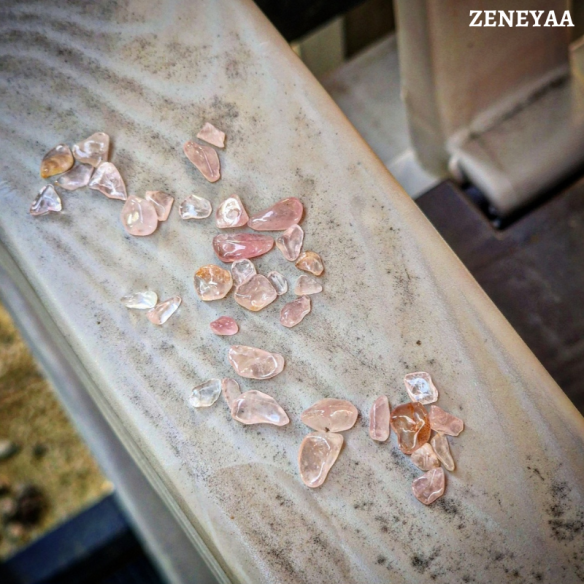 Pépites Quartz rose