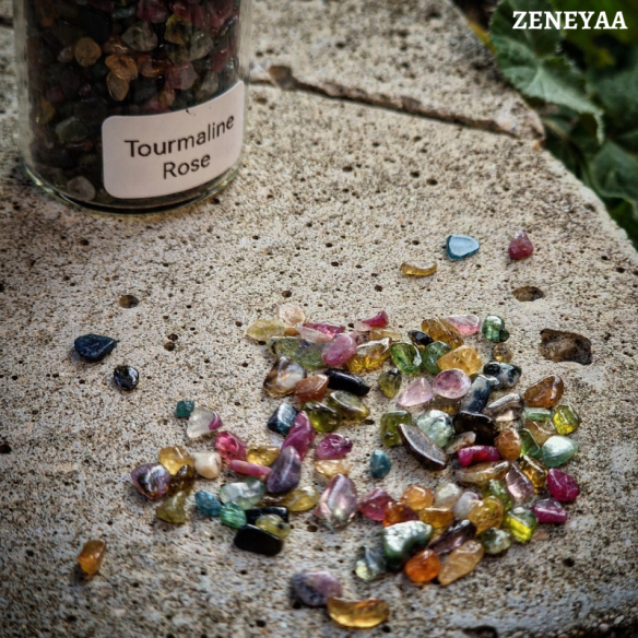 Pépites Tourmaline rose