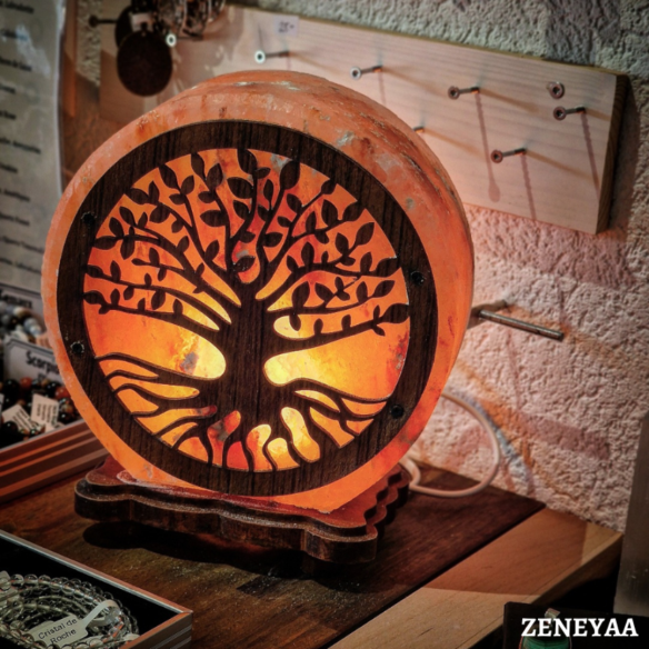 Lampe de sel « Arbre de vie »