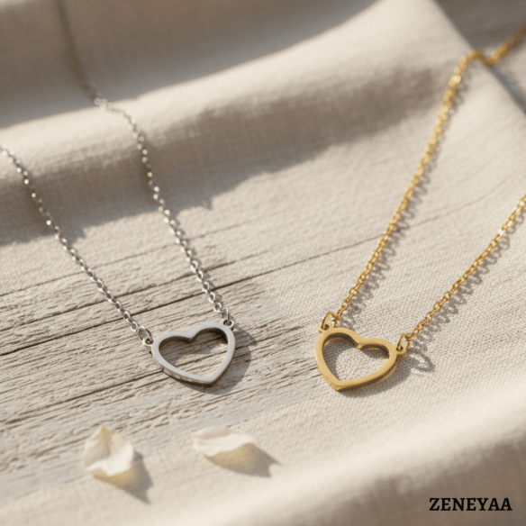 Pendentif A Coeur ouvert