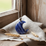 Pendentif Lune Sodalite