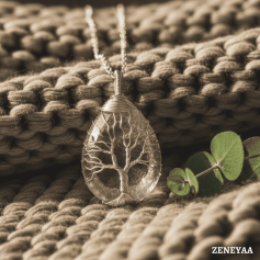 Pendentif Aura Cristal de roche