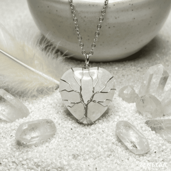 Pendentif Terra Cristal de roche