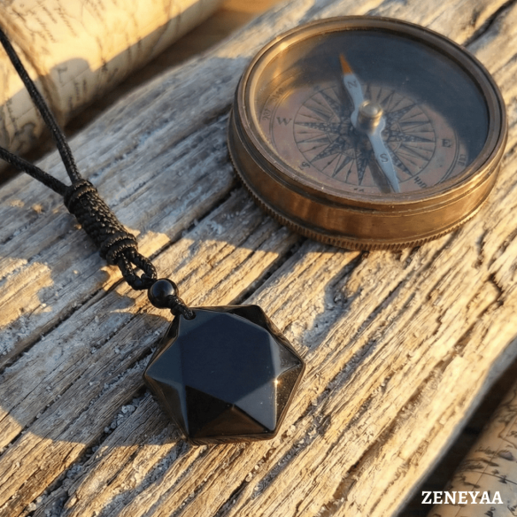 Pendentif Orion Obsidienne