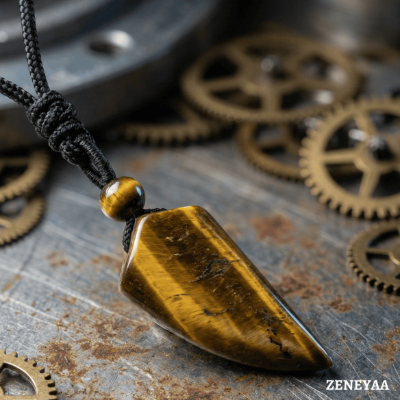 Pendentif Naos Oeil de tigre