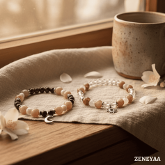 Bracelets Lune-Soleil Abondance et Création