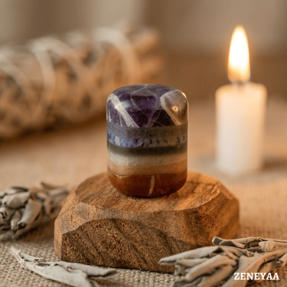 Pierre roulée 7 Chakras