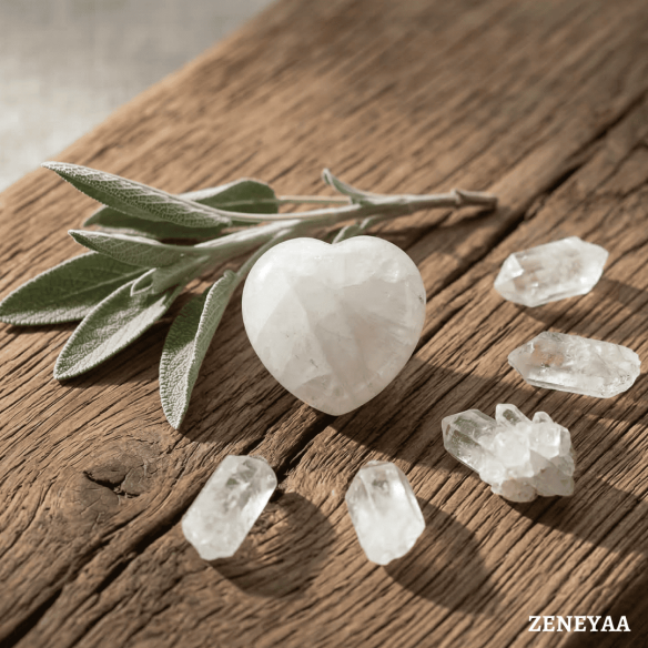 Coeur Cristal de roche