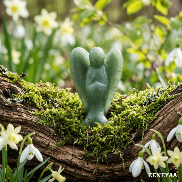 Ange Aventurine verte