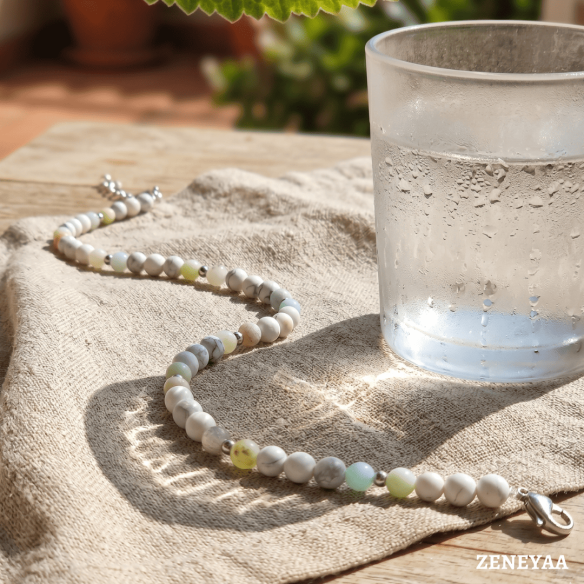 Bracelet de Cheville Nina Amazonite