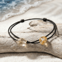 Bracelet de Cheville Océane Citrine