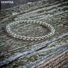 Bracelet 4mm Cristal de roche Bracelet 4mm Cristal de roche