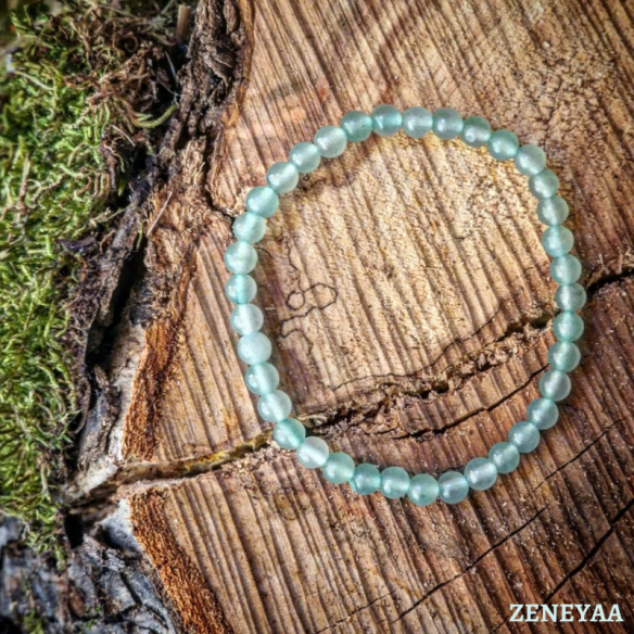 Bracelet 4mm Aventurine verte