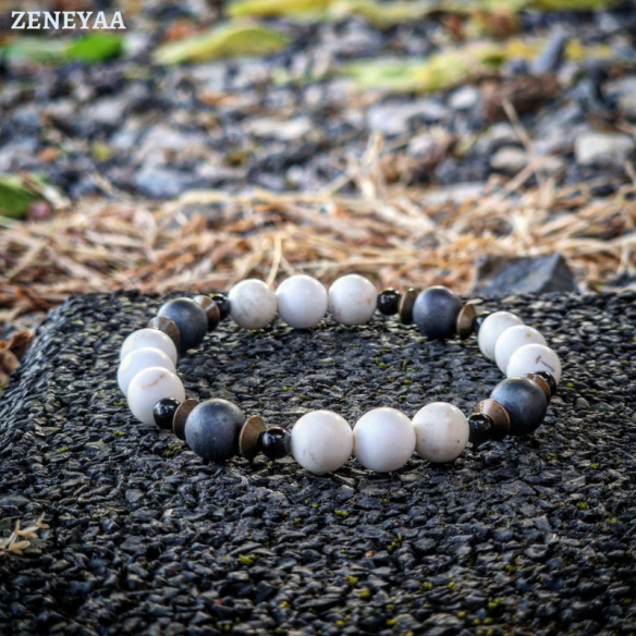 Bracelet Etna Magnésite