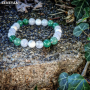 Bracelet Nina Aventurine verte