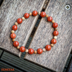 Bracelet Thaïs Jaspe rouge Bracelet Thaïs Jaspe rouge