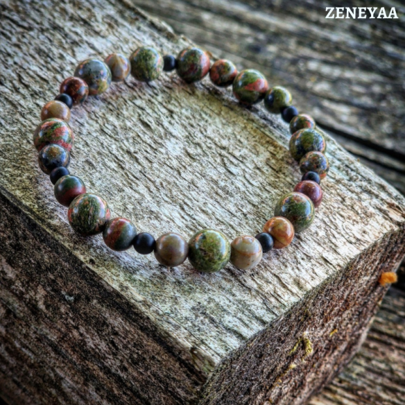 Bracelet Thaïs Unakite
