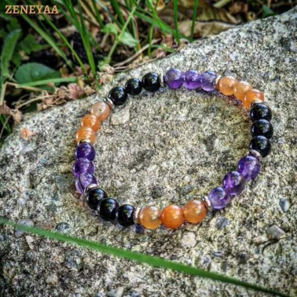 Bracelet Clara Aventurine orange