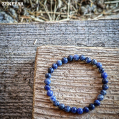 Bracelet 6mm Sodalite Bracelet 6mm Sodalite