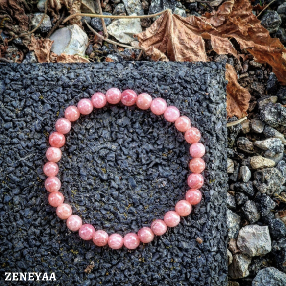 Bracelet 6mm Rhodochrosite