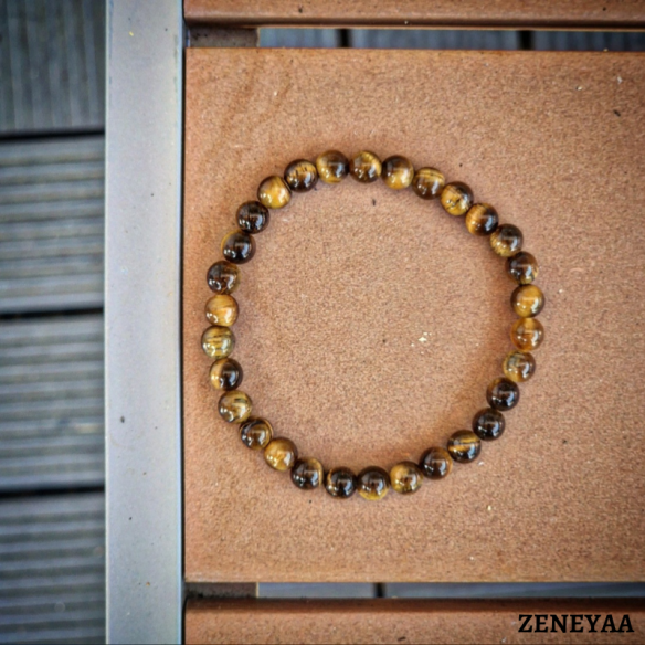 Bracelet 6mm Œil de tigre