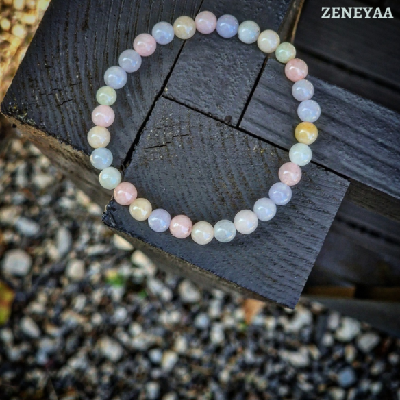 Bracelet 6mm Morganite