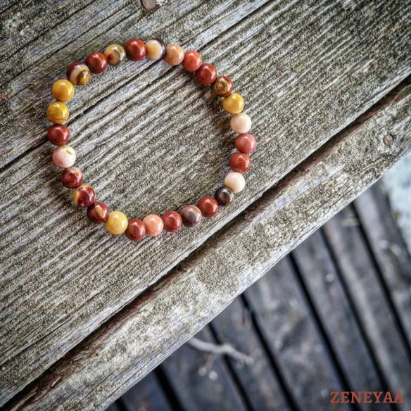 Bracelet 6mm Mookaite
