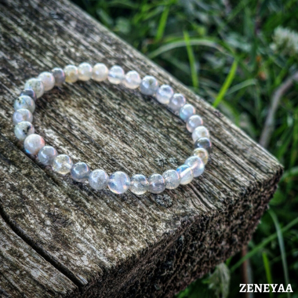 Bracelet 6mm Labradorite
