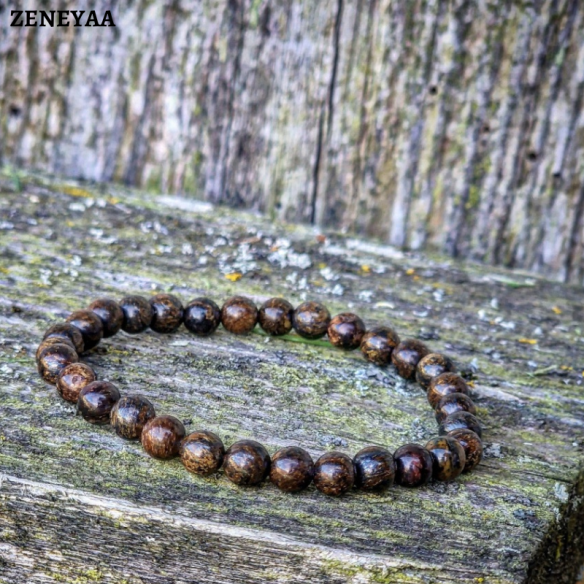 Bracelet 6mm Bronzite