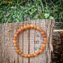 Bracelet 6mm Aventurine orange