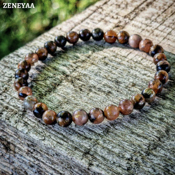 Bracelet 6mm Andalousite