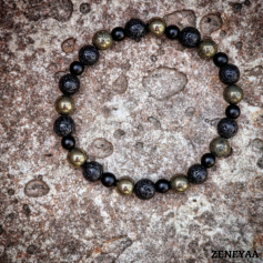 Bracelet Zéo Pyrite