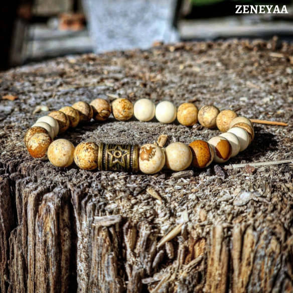 Bracelet Eka Jaspe paysage