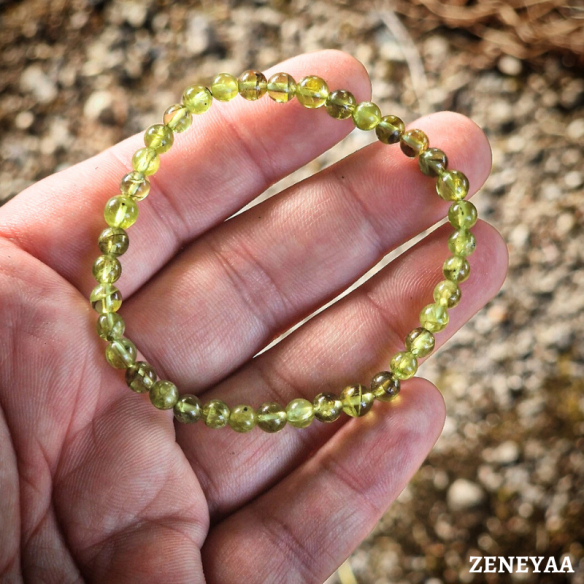 Bracelet 5mm Péridot