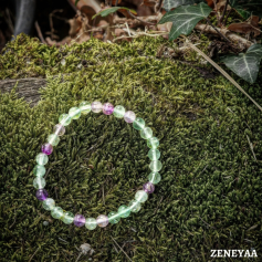 Bracelet 6mm Fluorite Bracelet 6mm Fluorite