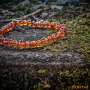 Bracelet 6mm Ambre