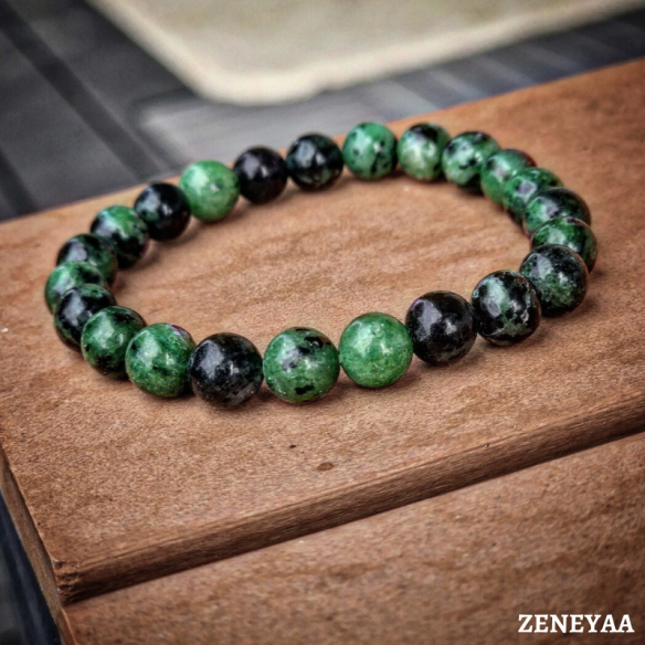 Bracelet 8mm Rubis sur zoïste