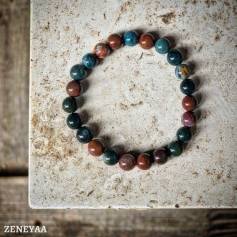 Bracelet 8mm Héliotrope Bracelet 8mm Héliotrope