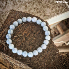 Bracelet 8mm Aigue-marine Bracelet 8mm Aigue-marine