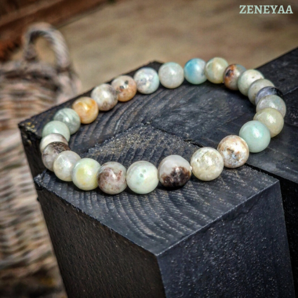 Bracelet 8mm Amazonite