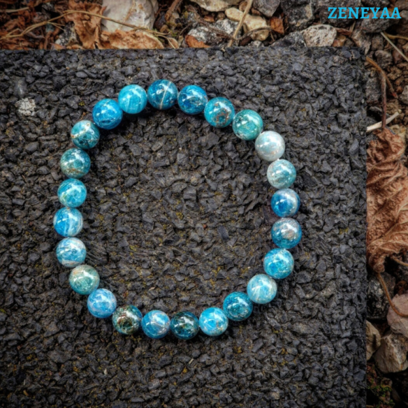 Bracelet 8mm Apatite