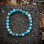 Bracelet 8mm Apatite