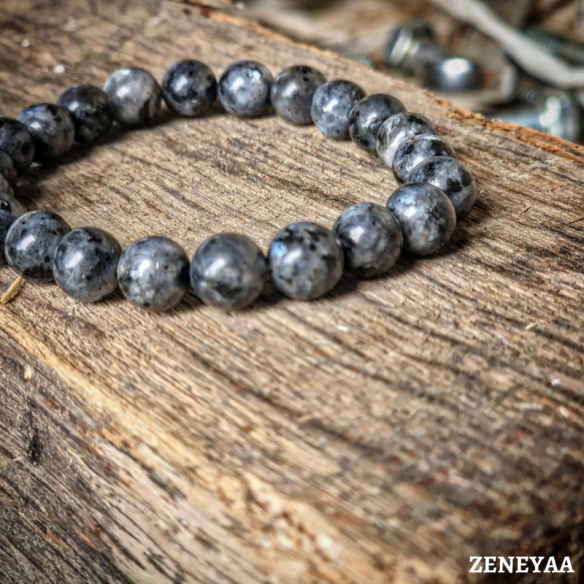 Bracelet 8mm Larvikite