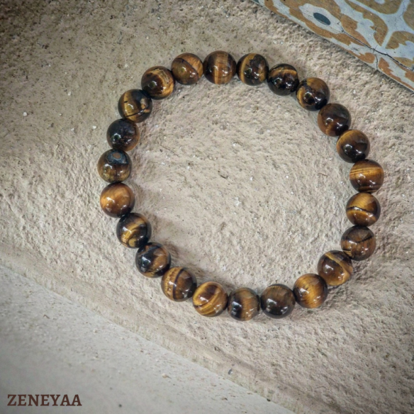 Bracelet 8mm Œil de tigre