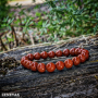 Bracelet 8mm Jaspe rouge